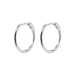 EANNA recycled medium hoops, sølvbelagt