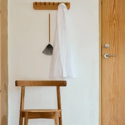 Echo Coat Rack 40, oiled oak