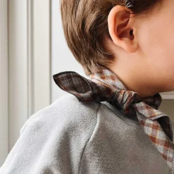 Eddie Scarf, grey check