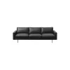 Edge V1 3 pers. sofa, faith black