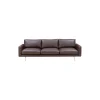 Edge V1 3 pers. sofa, faith dark brown