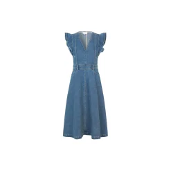 EdissaDEA NS Dress, light denim blue