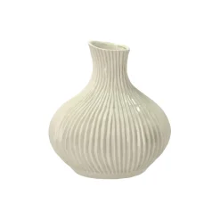 Eik vase M, creme