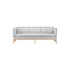 EJ315 3 pers. sofa, 003 Relic/sæbebehandlet eg