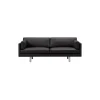 EJ220 2 pers. sofa, black