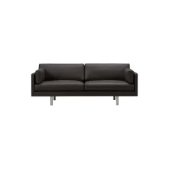 EJ220 2 pers. sofa, dark brown