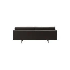 EJ220 2 pers. sofa, dark brown