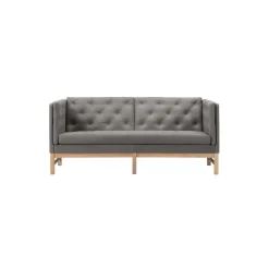 EJ315 2,5 pers. sofa, stone/sæbebehandlet eg