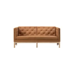 EJ315 2,5 pers. sofa, walnut/sæbebehandlet eg