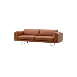 EJ280 2-pers. sofa, cognac