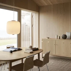 EK61 Opal pendel, olieret eg