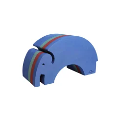 Elefant L, blue gym