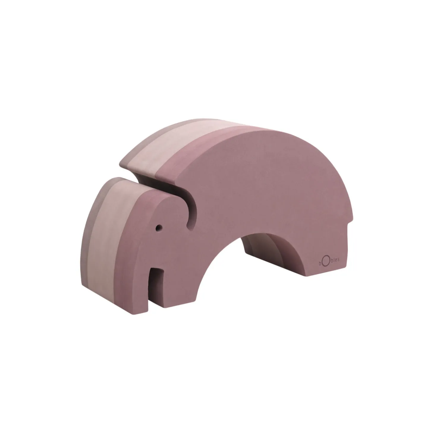 Elefant L, vintage rose