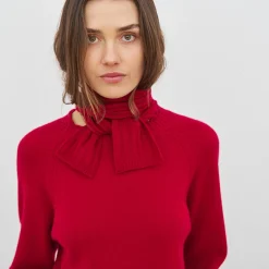 Eline Sweater, cherry red