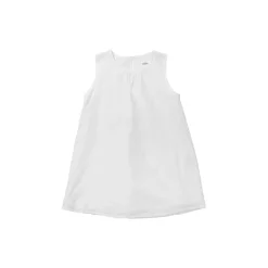 Elinor Dress, white dot