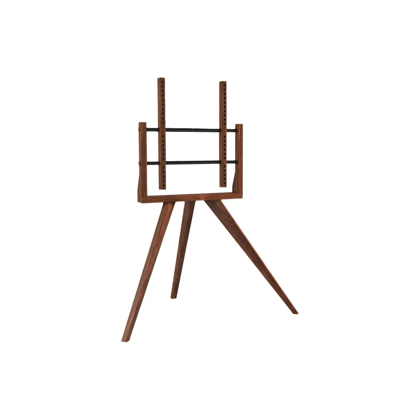 Ella TV-stander, olieret valnød/sort