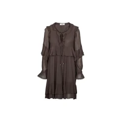 Elle Dress, black coffee