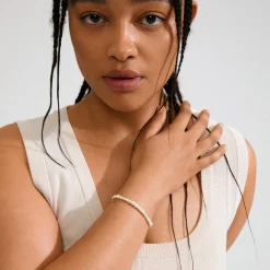 ELLIANA armbånd, guldbelagt