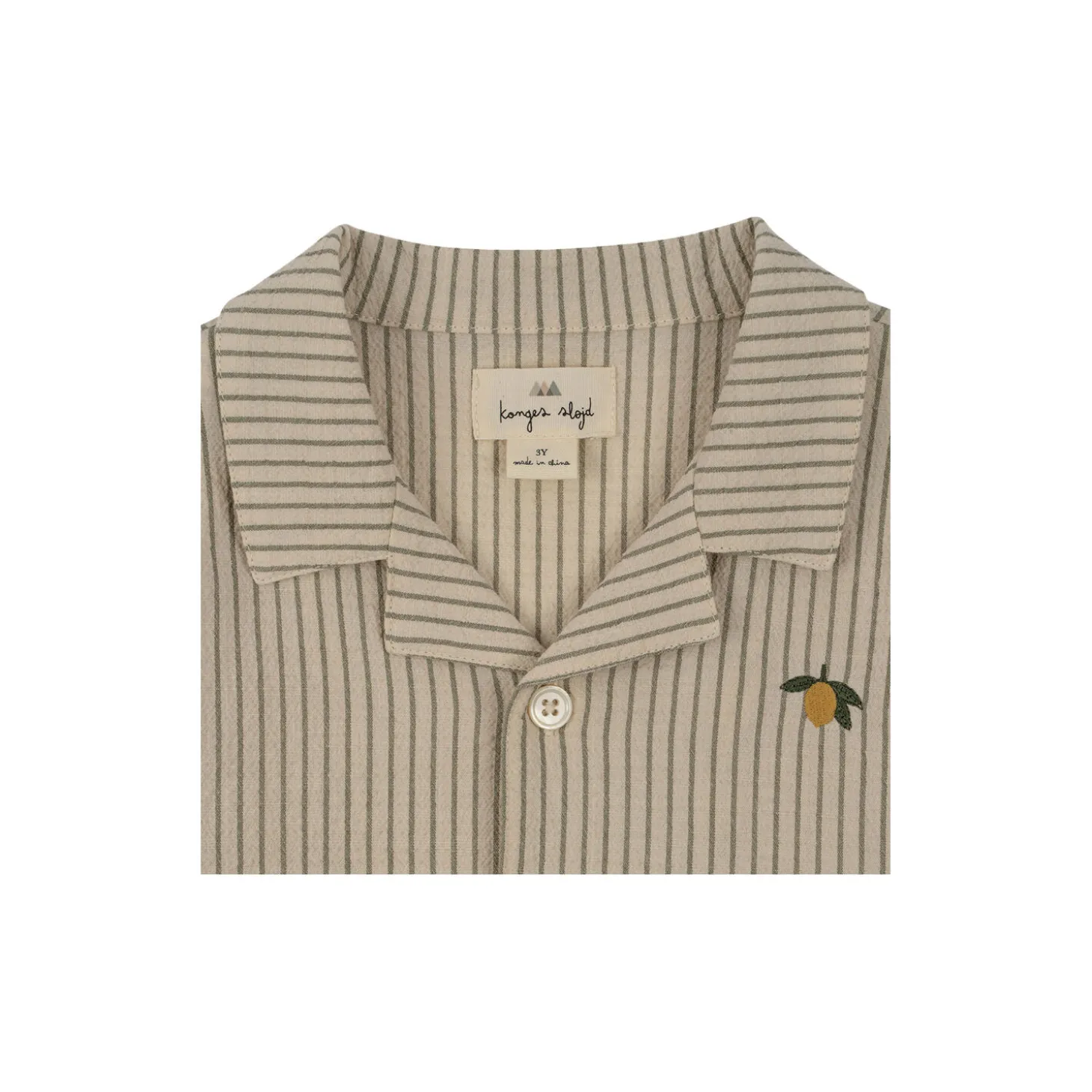 Elliot SS Shirt, tea stripe