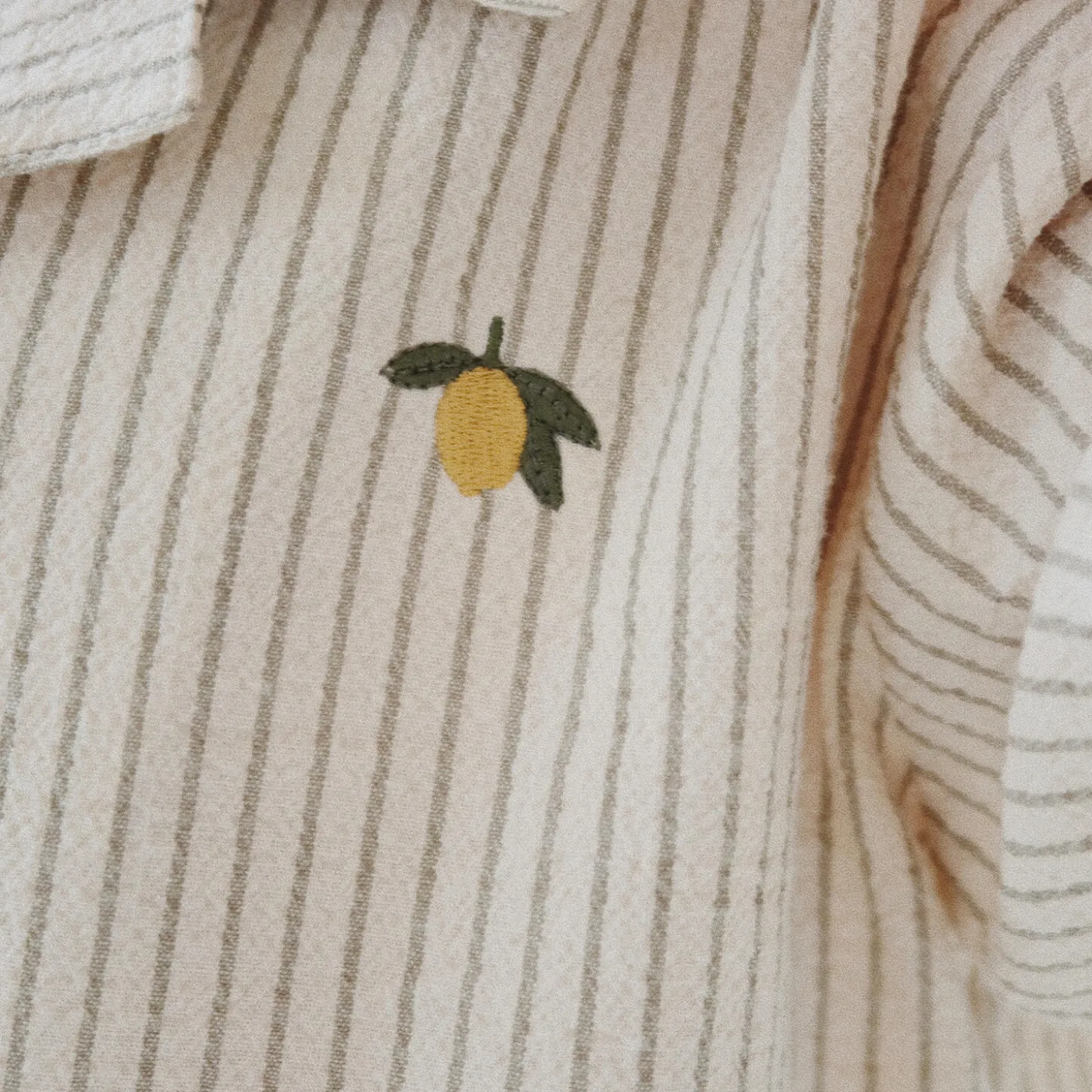 Elliot SS Shirt, tea stripe