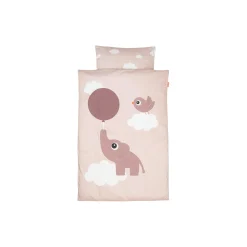 Elphee baby sengesæt, powder