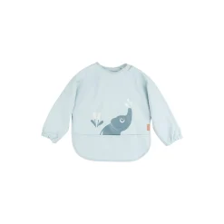 Elphee hagesmæk med ærmer, blue