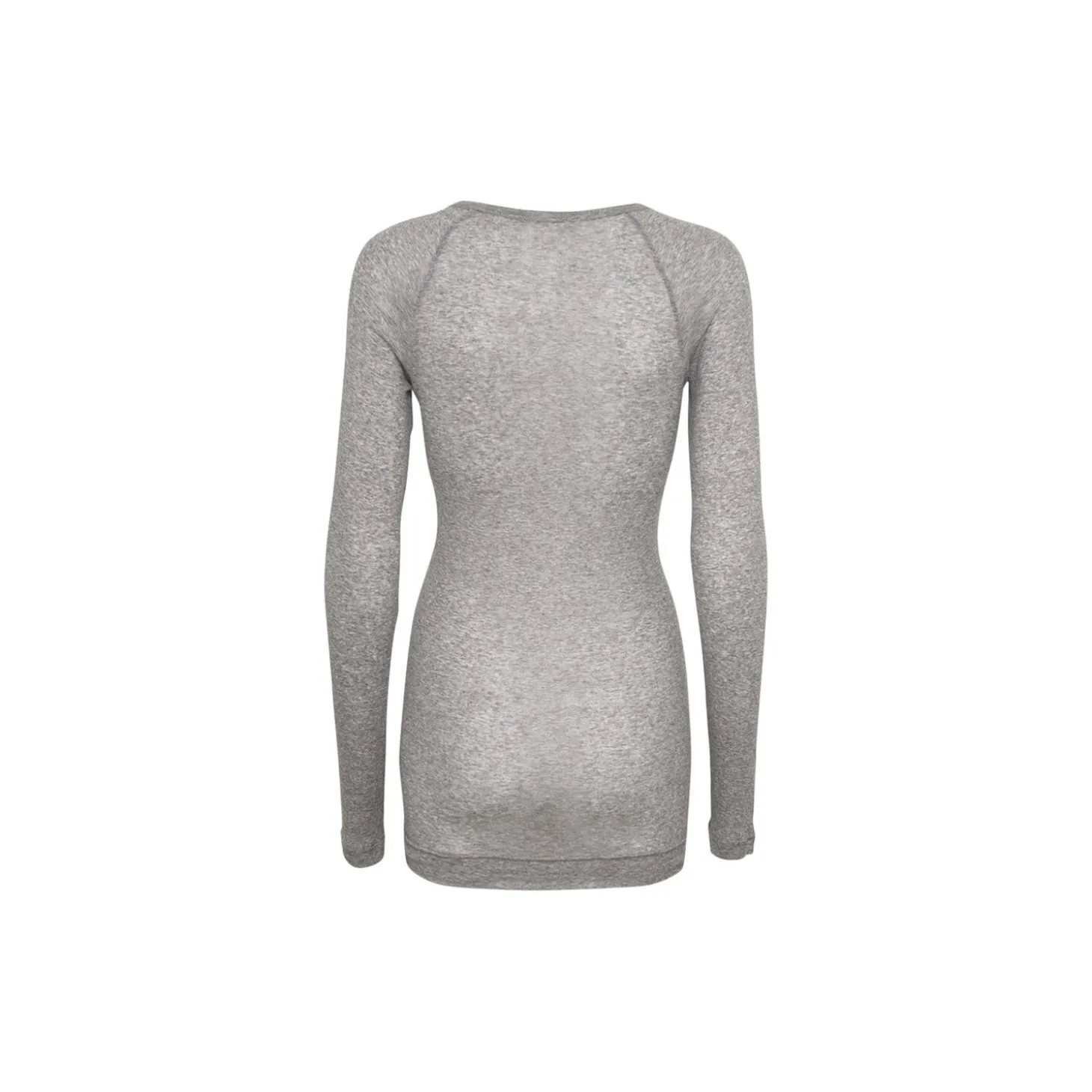 Elvira Bluse, grey melange