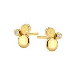 EMMA ØRERINGE, forgyldt