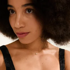 EMMETT halskæde, guldbelagt