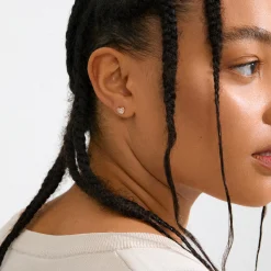 EMMETT øreringe, guldbelagt