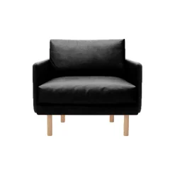 Emo lænestol, SemiAni Black/naturolieret eg