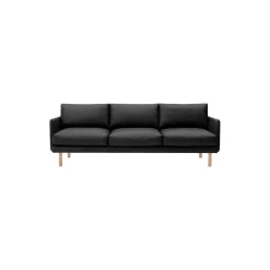 Emo 3-pers. sofa, Dakar Black/naturolieret eg