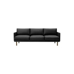 Emo 3-pers. sofa, Dakar Black/røget eg