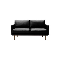 Emo 2-pers. sofa, SemiAni Black/røget eg