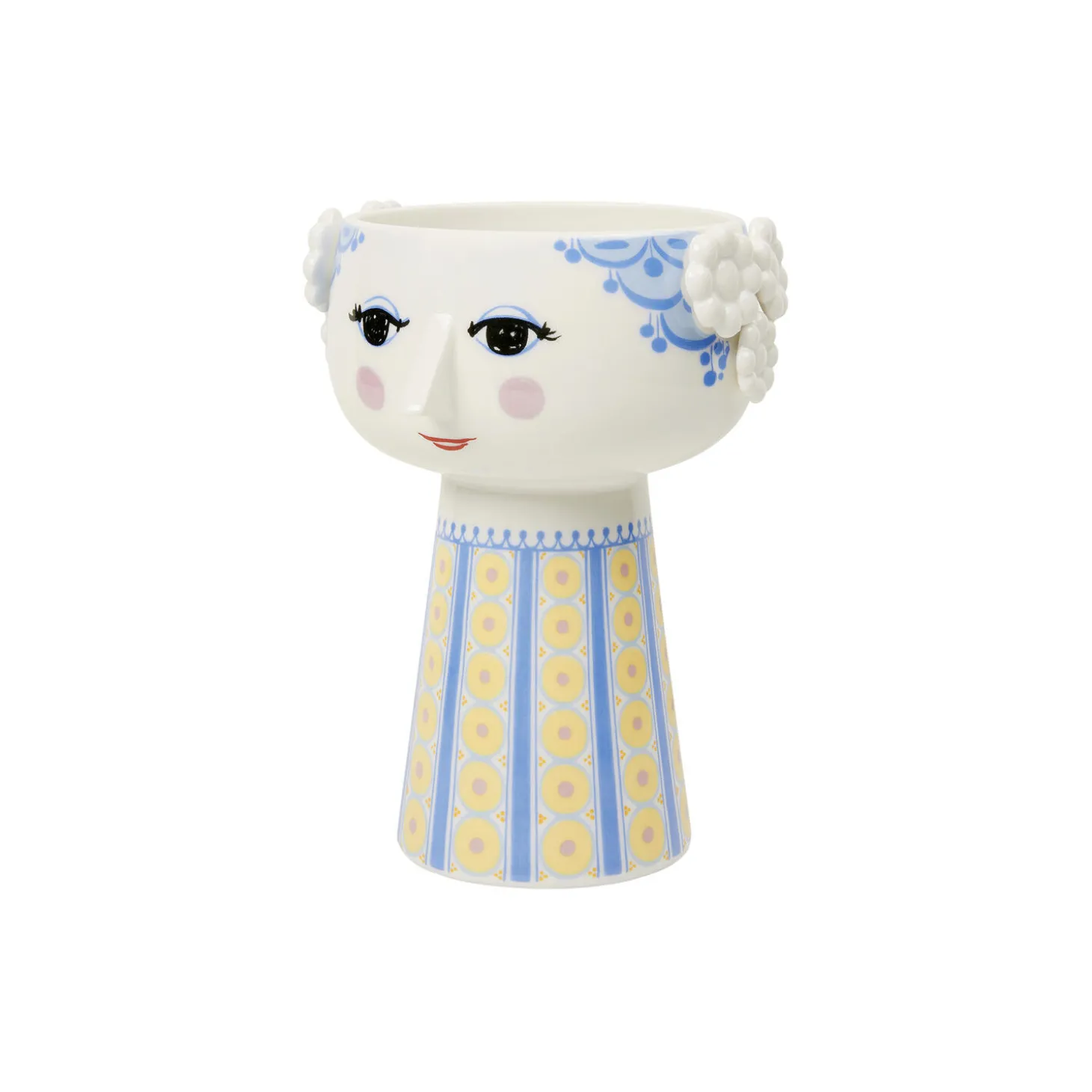 Eva vase 18,5 cm, blå