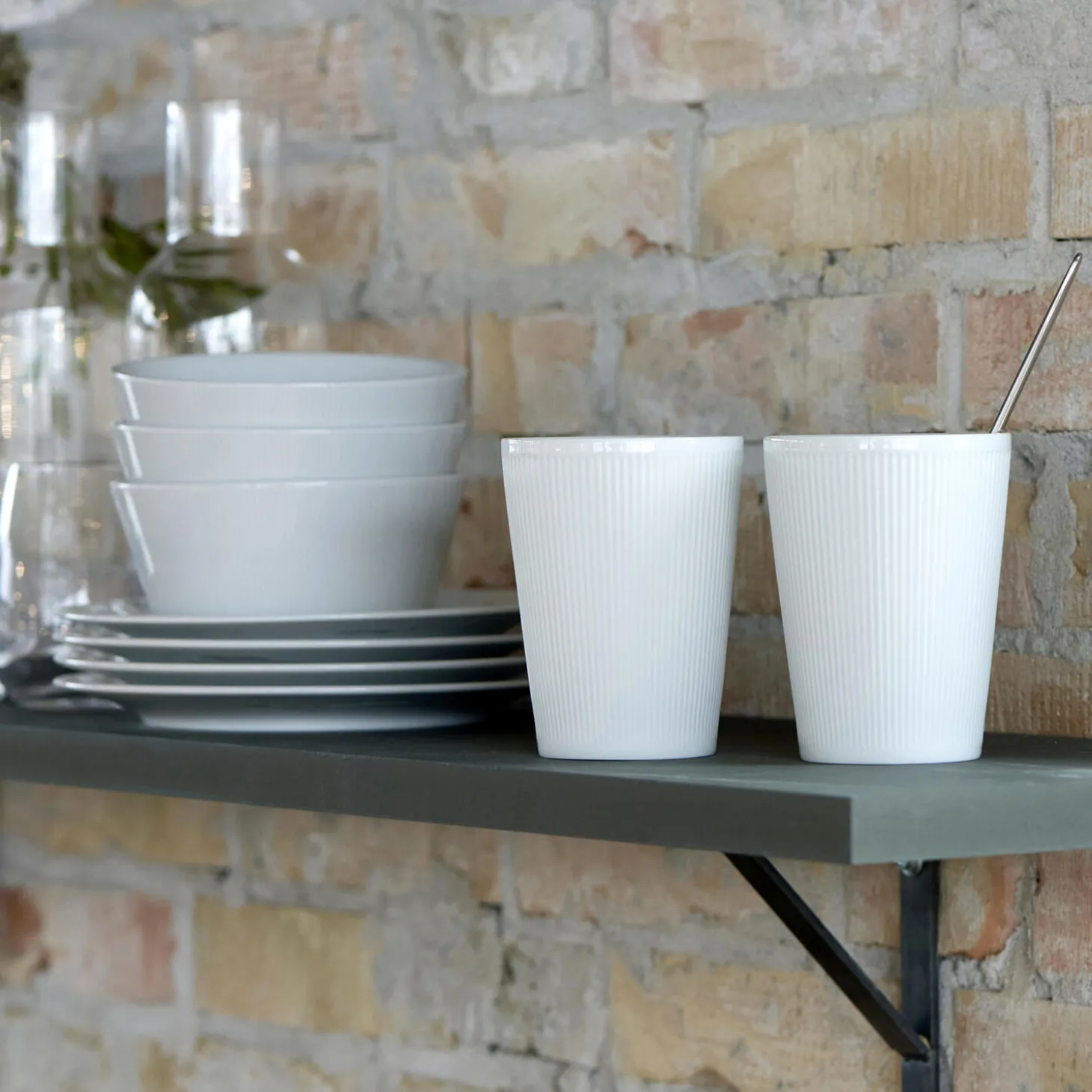 Eventail termokrus, hvid