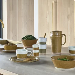 Evig serveringsskål, amber