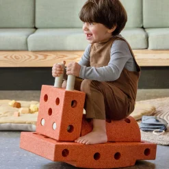 Explorer sæt, burnt orange/dusty green