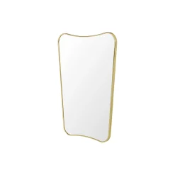 F.A. 33 Wall Mirror, polished brass