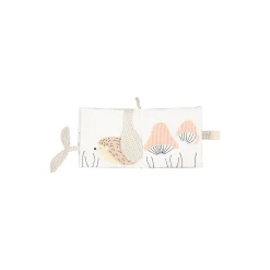 Fabric Book, deep lake check