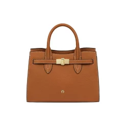 Farah M Handbag, cognac brown