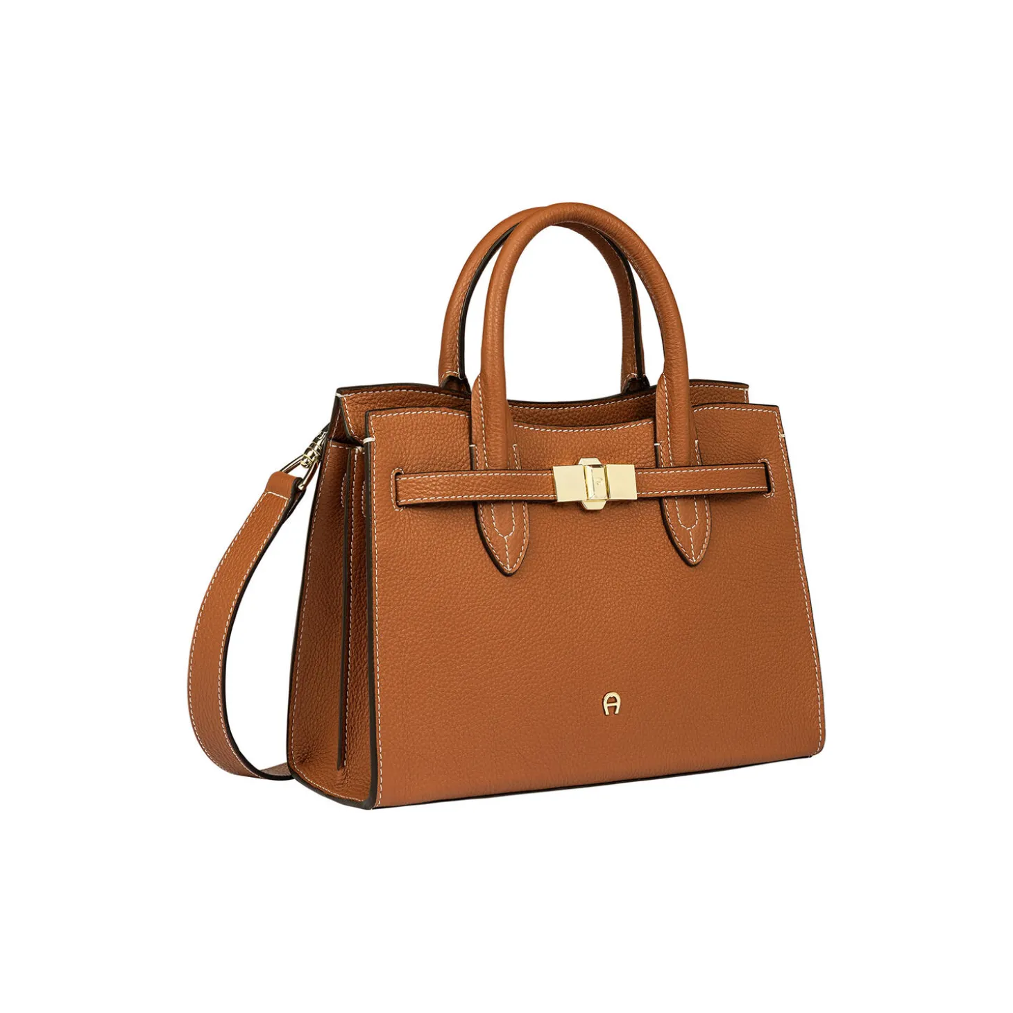 Farah M Handbag, cognac brown
