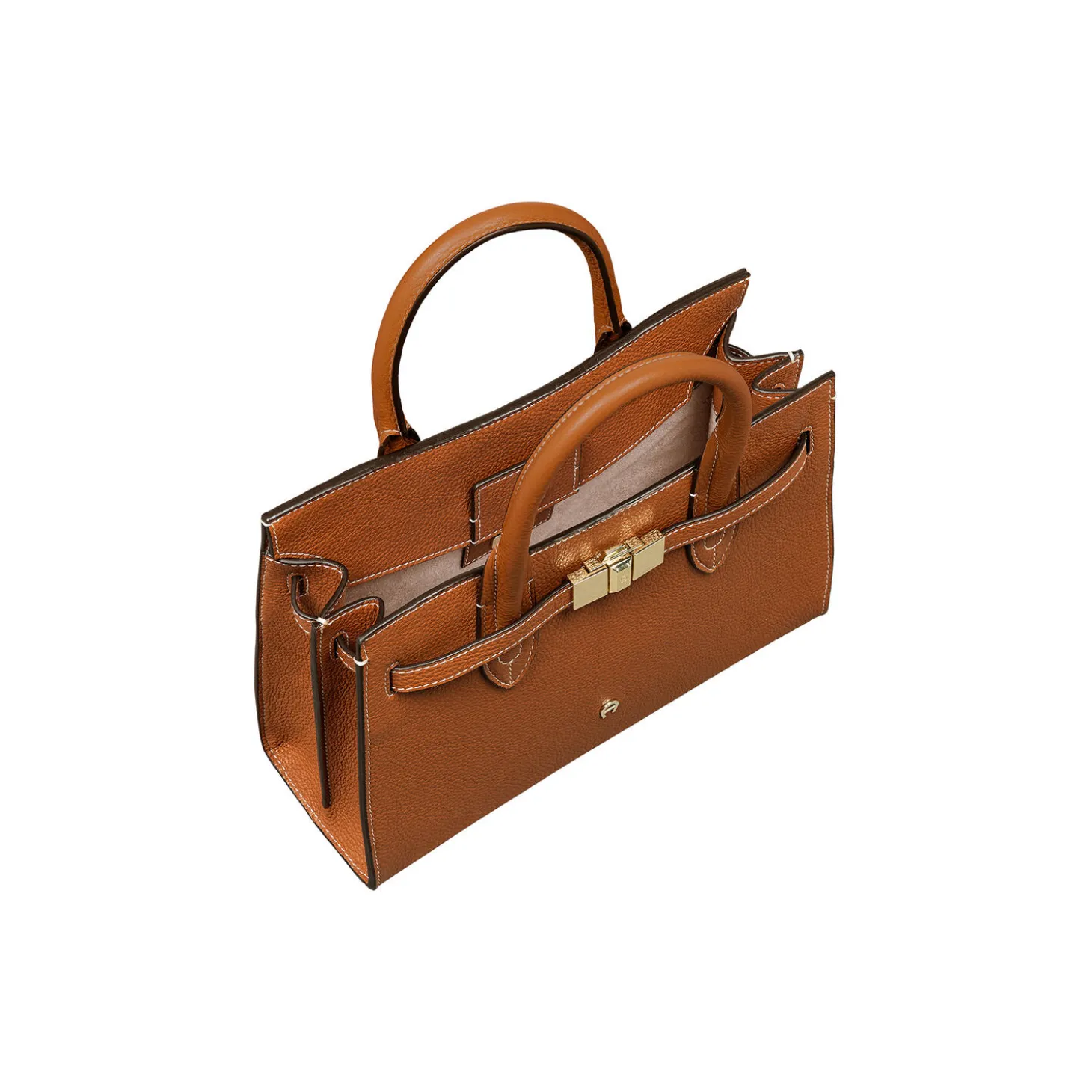 Farah M Handbag, cognac brown