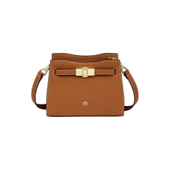 Farah S Crossbody Bag, cognac brown