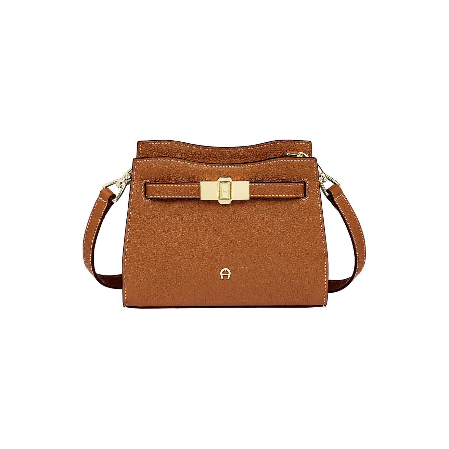 Farah S Crossbody Bag, cognac brown
