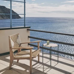 F-Chair Outdoor Lounge Chair, teak