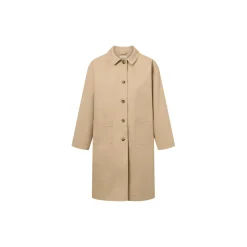 Felix frakke, sand beige