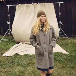 FerddySZ Wool Coat, falcon