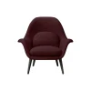 FF1770 Swoon Lounge Chair, Sunniva 662/sortlakeret eg