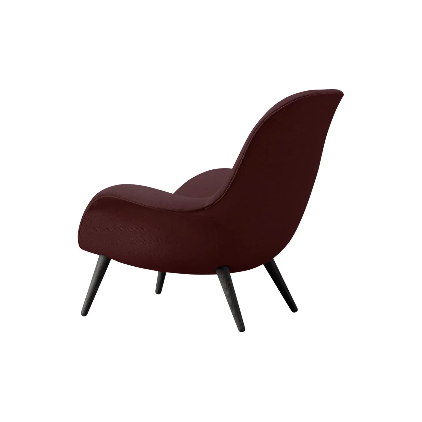 FF1770 Swoon Lounge Chair, Sunniva 662/sortlakeret eg